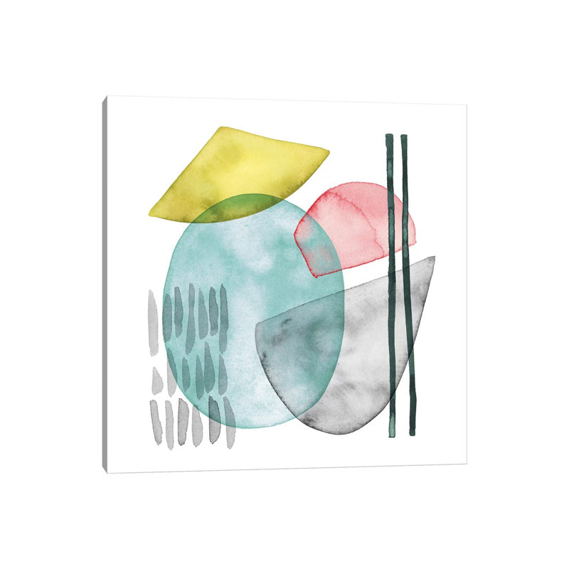 Pastel Formation I by Grace Popp - Wrapped Canvas Print, 30.48 cm H x 30.48 cm W