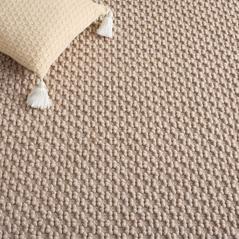 Natura Hand Woven Wool; Cotton; Recycled P.E.T Geometric Indoor Rug, Rectangle 6' x 9'