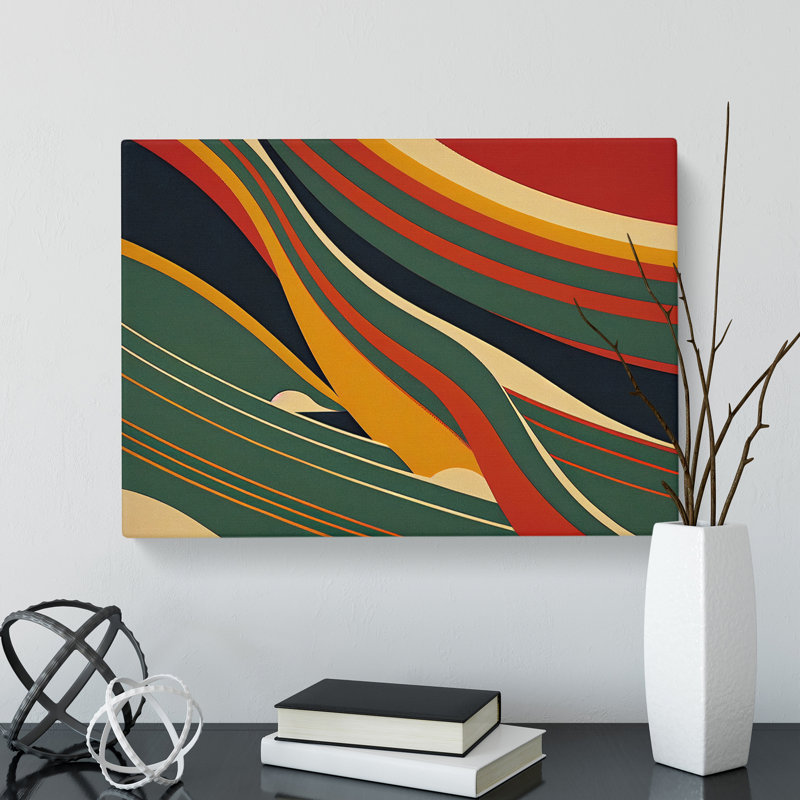 Art Deco Modern Art Vol.3 - Wrapped Canvas