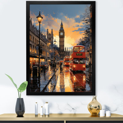 England City Skylineengland Landscape III - England Canvas Print