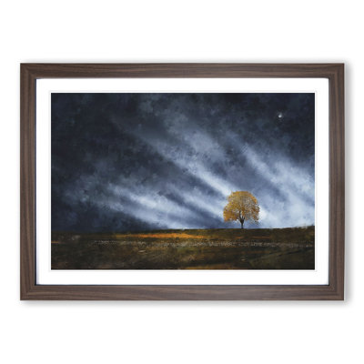 Tree at Dusk Vol.1 - Picture Frame Graphic Art