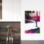 Art mural contemporain, joueur de golf-129146651