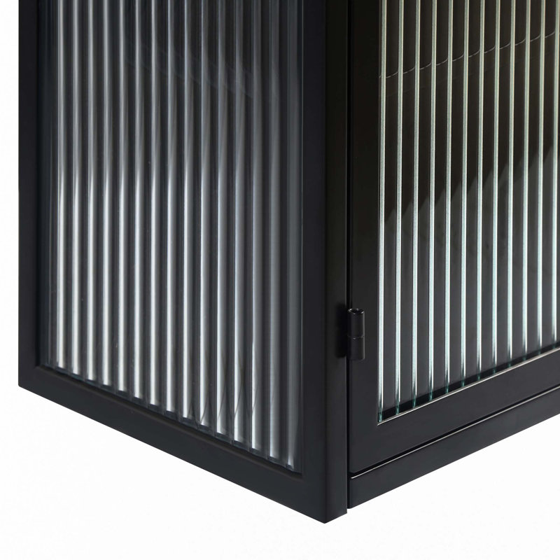 Armoire murale 27,56 po, Noir