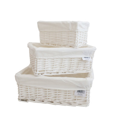 Wicker Laundry Set