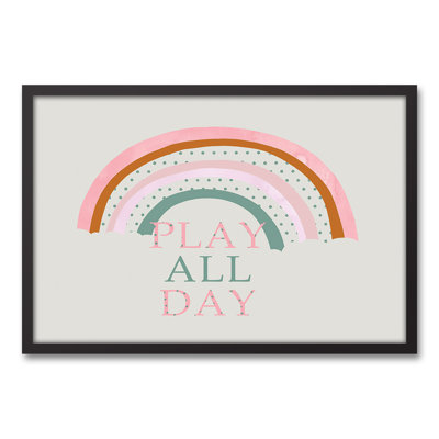 «Dots Play all Day», art encadré