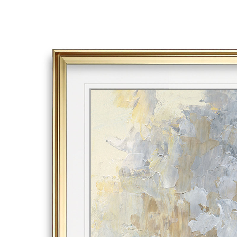 «Soft Sentinel I», reproduction d'art, H 27 po x l 27 po, Impression encadrée, Gold