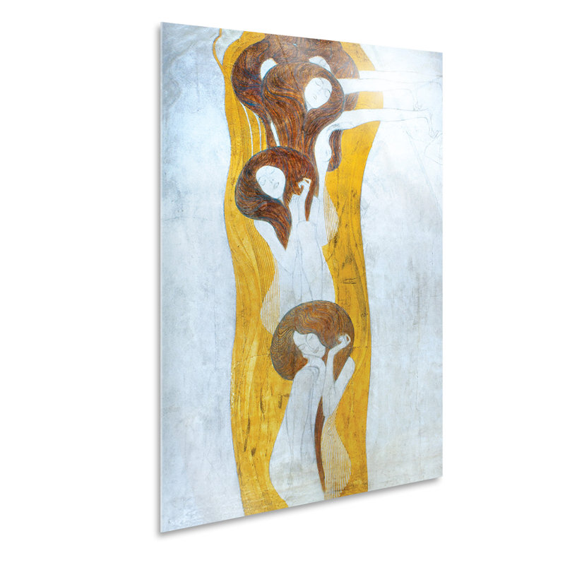 The Arts by Gustav Klimt - 1 Piece Painting, 95cm H x 65cm W
