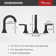 Vaneri Single Hole Bathroom Faucet with Drain Assembly