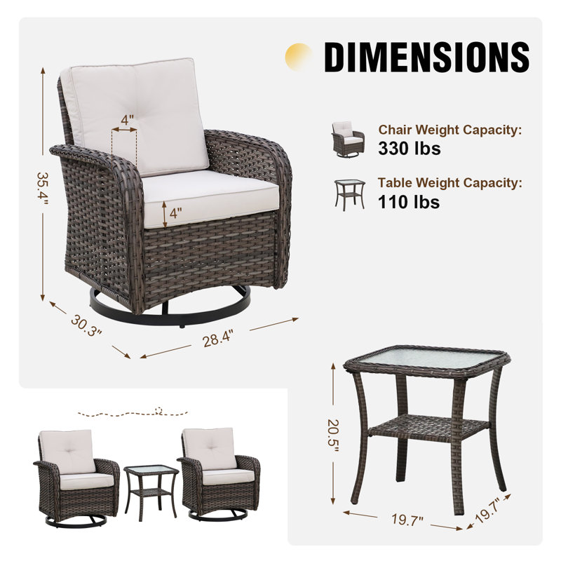 2 - Person Outdoor Seating Group