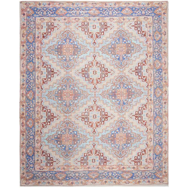 Joppatowne Hand Loomed Performance Oriental Rug, Rectangle 8' x 10'