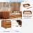Upholstered Daybed With Trundle And Led-446547223