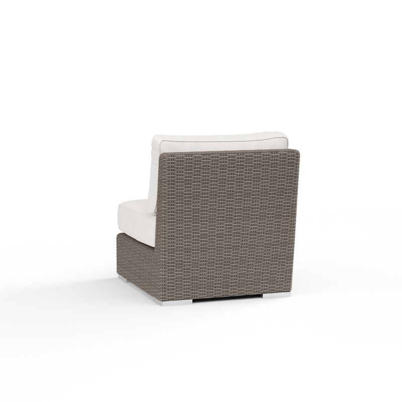 Coronado Outdoor Lounge Chair, Canvas Flax Sunbrella®