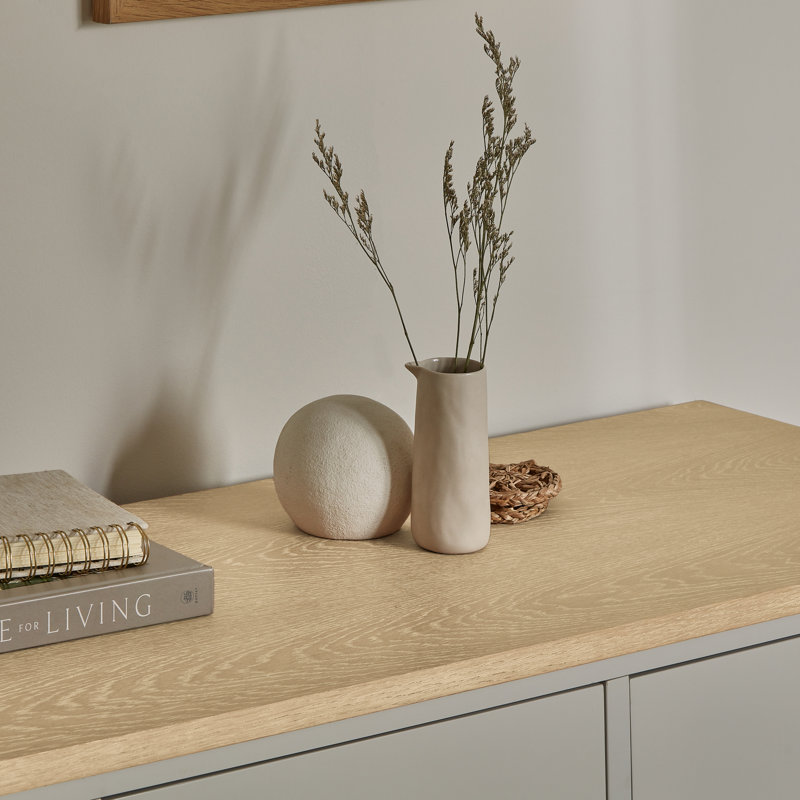 Kohen 130cm Sideboard, Linen Grey
