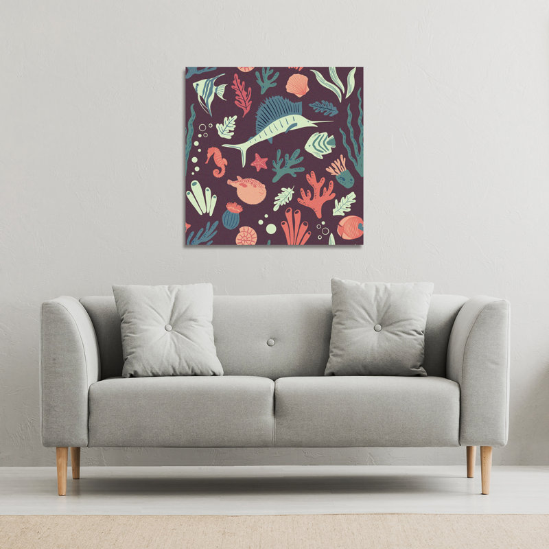 Sealife Canvas Print by Andrew Lee - Wrapped Canvas Print