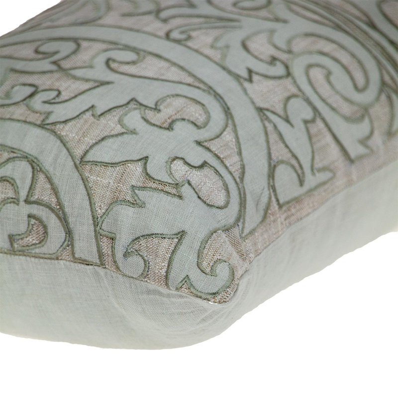 Housse de coussin lombaire damassé Colt
