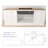33 Inch Undermount Sink - 33"X19"X9" Undermount Stainless Steel Kitchen Sink 16 Gauge 9 Inch Deep Single Bowl Kitchen Sink Basin