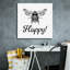 «Floral Bee Happy» par Jean Plout, art mural sur toile-125342188