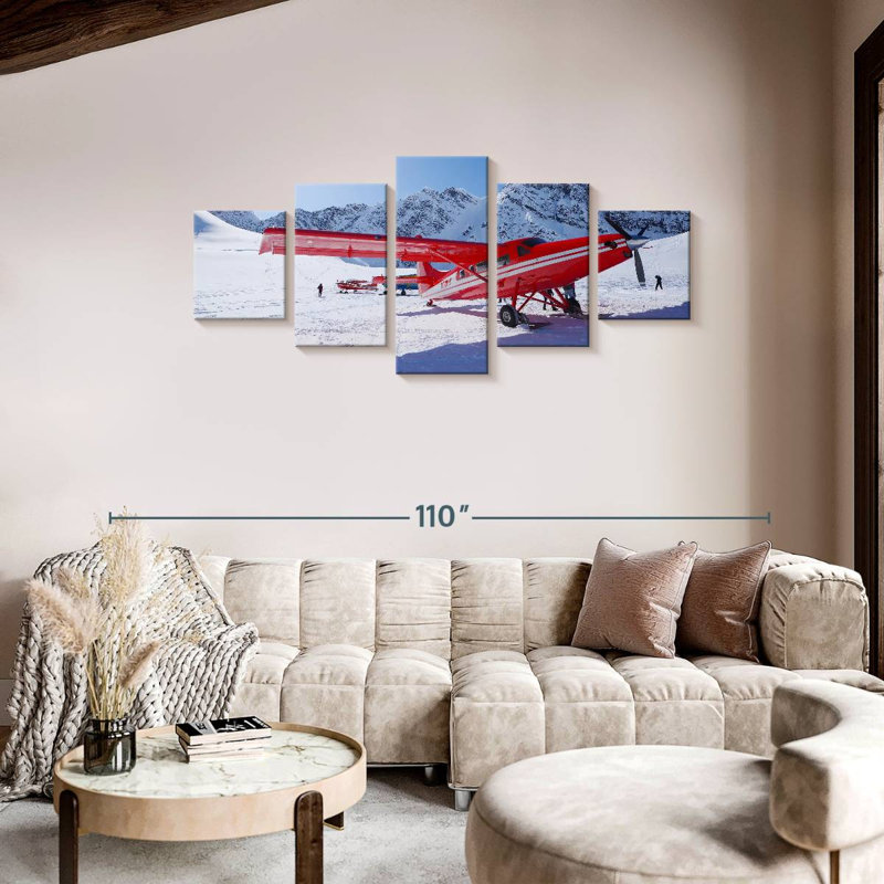 Airplane, 36" H x 80" W