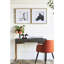 Décoration murale cheval 22 x 22 pouces, de 2, or et blanc, décorations modernes
