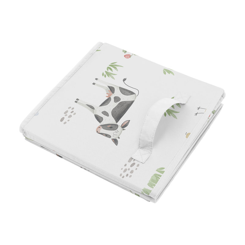 Boîte à jouets pour animaux de ferme