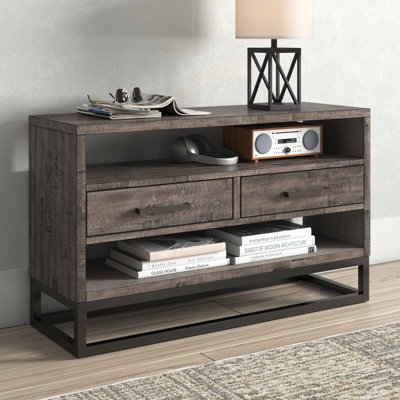 Bezout 50'' Solid Wood Top Console Table