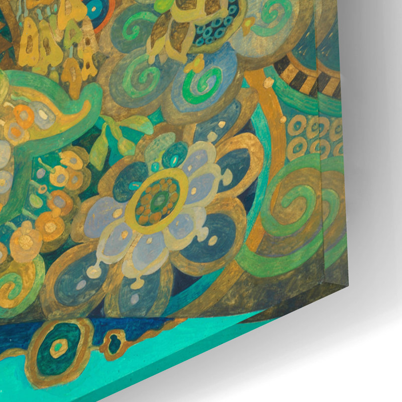 Art mural en verre Highland Dunes «Rejoice» par David Galchutt, H 12 po x l 16 po x P 0,13 po