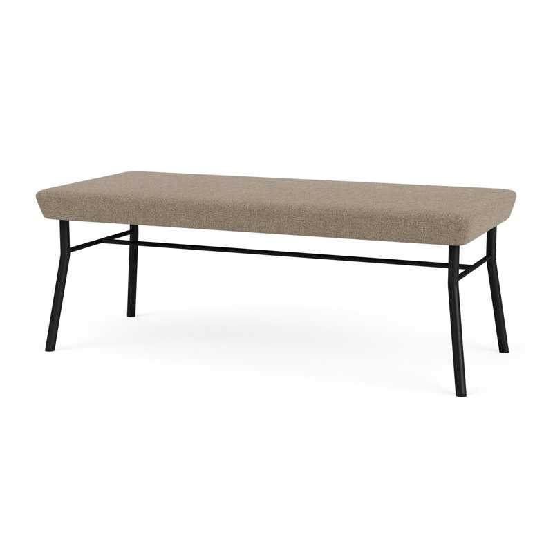Banc en métal 2 places Chat, Noir, Limon Archetype