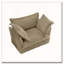 Fauteuil en velours côtelé-106850540