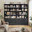 Idlewild 71.1"H X 47.2"W Double Standard Bookcase With Storage Cbinets, Home Library Bookcase, Black-1453980190