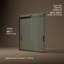 Levity 59.63" x 59.75" Bypass Bath Door with CleanCoat® Technology-170529350-203703923