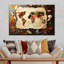 Impression «World Map», impression sur toile-337764612