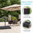 256 LBS HDPE Free Standing Umbrella Base