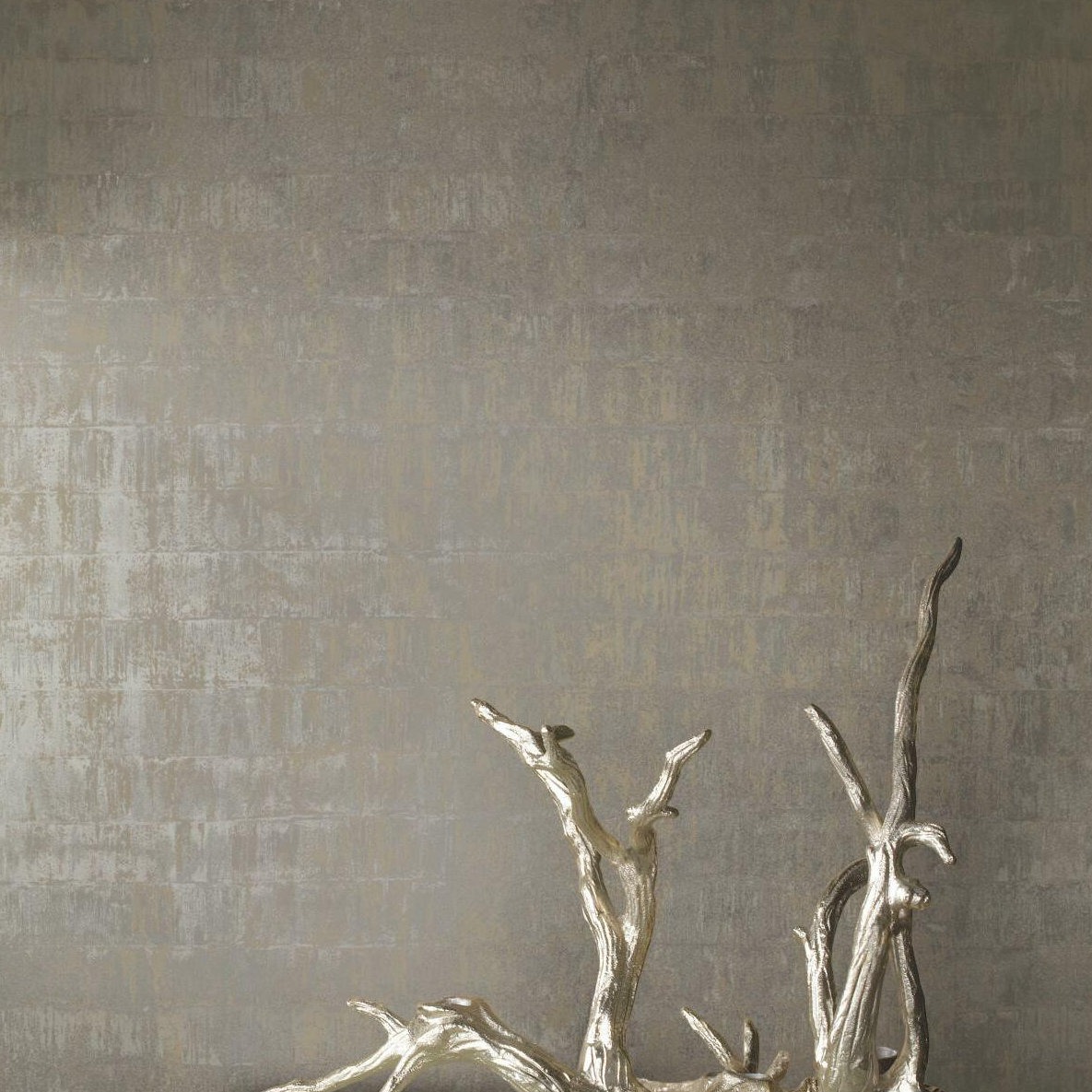 Abstract Wallpaper, Taupe