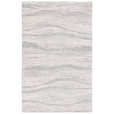 Abstract Wool Hand Tufted Area Rug