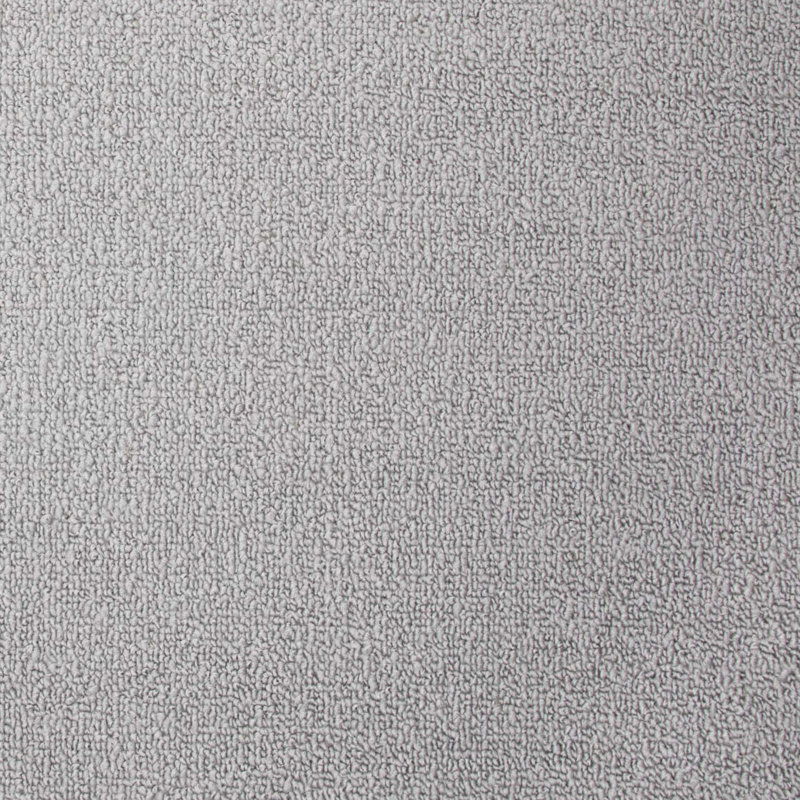 Solid Color Synthetic Non-Skid Kitchen Mat, Light Gray, Rectangle 1'8" x 2'6"
