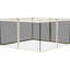 Filet de remplacement en filet 13 'x 13' Outsunny pour abris de jardin et tentes à baldaquin