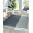 Shenae Charcoal Flatweave Wool & Cotton Contemporary Plaid Hand-Knotted Wool, Cotton Area Rug-566987078