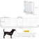 Plastic Wall Mounted Pet Gate With Door