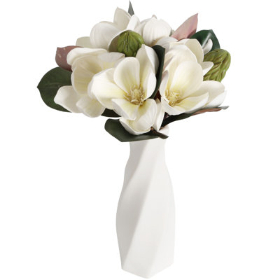 Arrangement floral artificiel Magnolia
