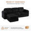 Canapé modulaire avec méridienne Cloud-Like-466700484