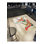 Clouds and Multicolor Birds Patterned Woven Base Modern Decorative Washable Rug