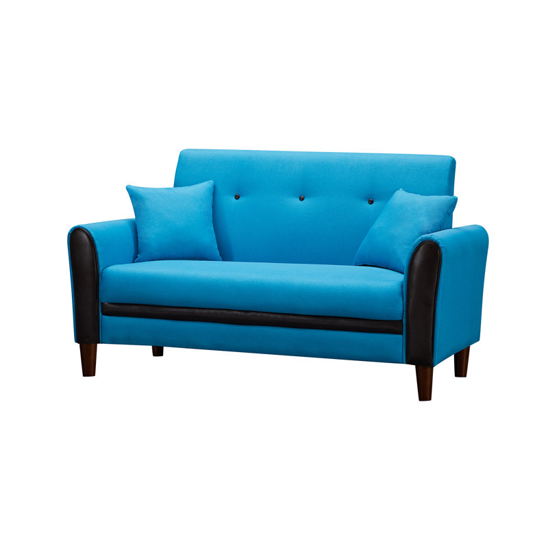 Causeuse Aleyska, Polyester bleu