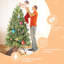 Arbre de Noël avec 756 pointes PE + PVC-1877340272
