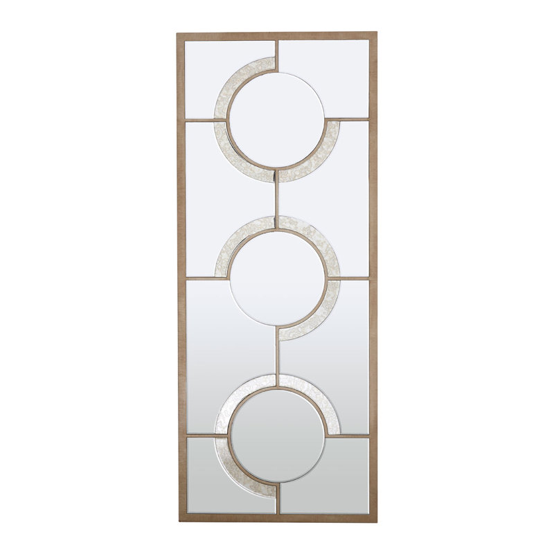Sistrom Solid Wood Flat Wall Mirror