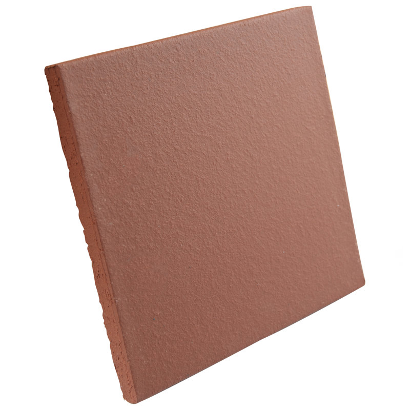 Quarry 6" x 6" Ceramic Wall & Floor Klinker Tile, Red