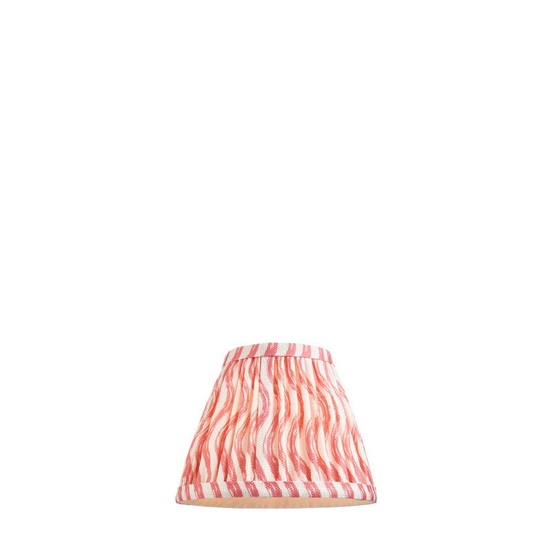 Ripple 16cm Lamp Shade, Pink