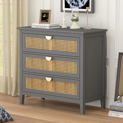 Commode 3 tiroirs Alani