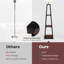 Lampe sur pied colonne 62 po Burel