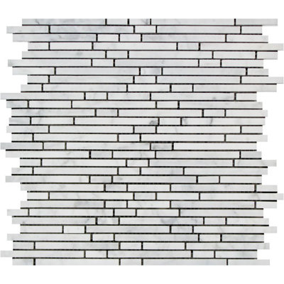 Marble Linear Mosaic Wall & Floor Tile
