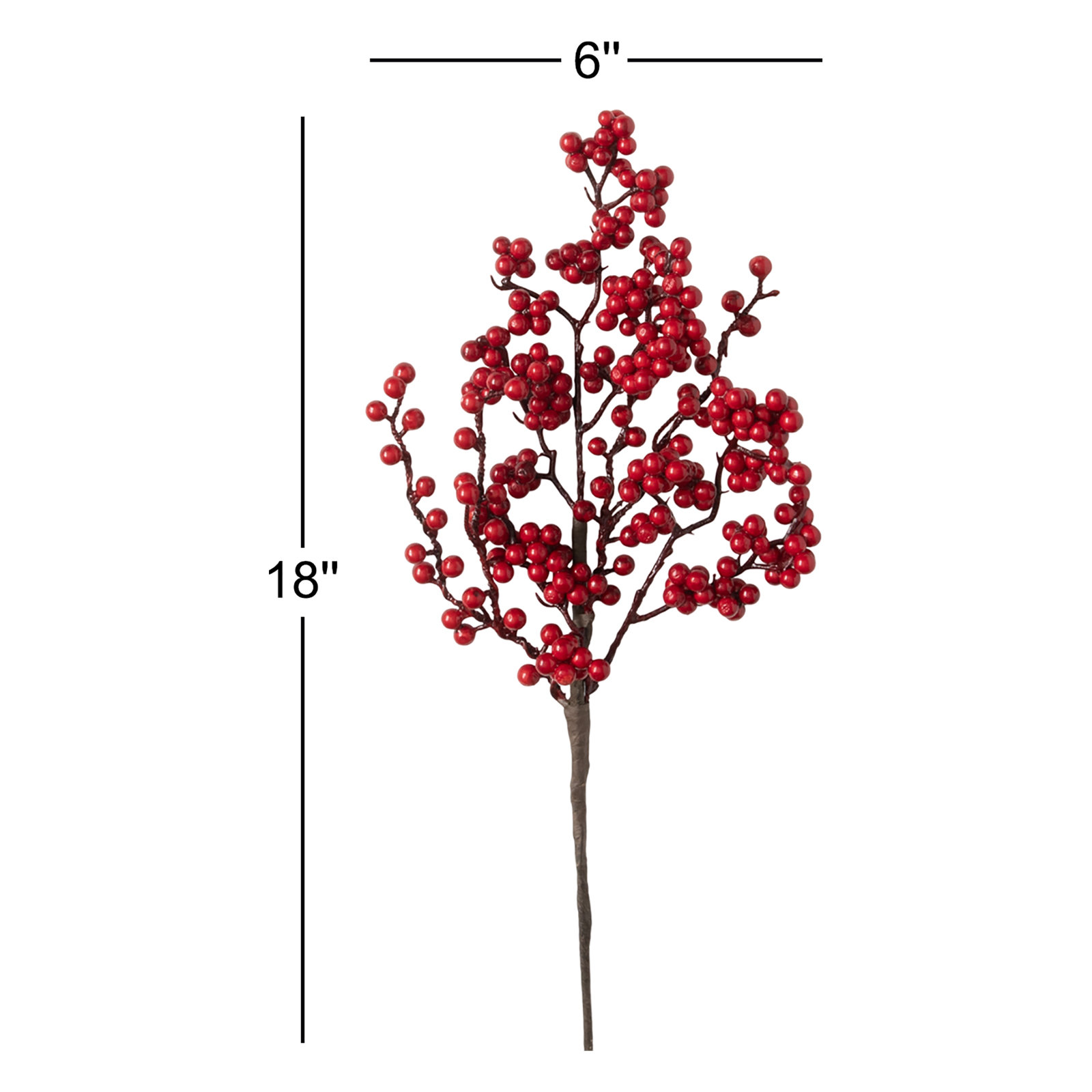 Faux Berry Stems